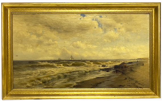 The Beach, Near Point Judith, R.I - Francis A. Silva