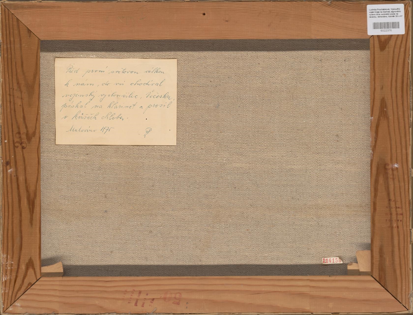 Artwork by Ludmila Prochazkova, Untitled, Made of oil on canvas