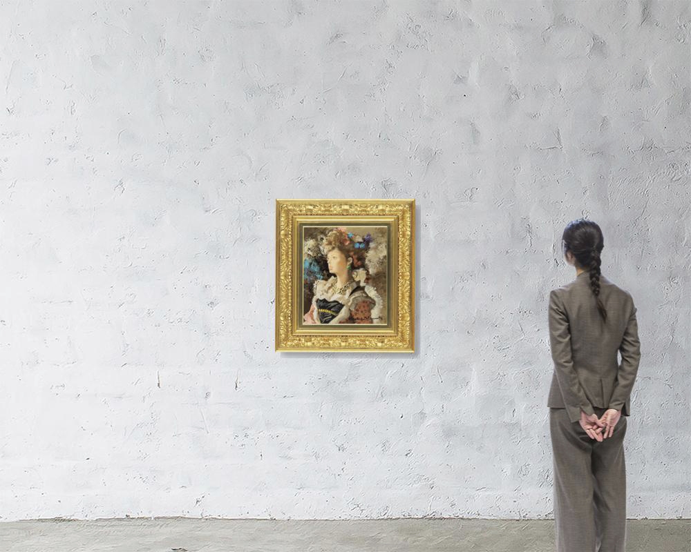 Artwork by Takehiko Miyanaga, Dawn, Made of oil on canvas