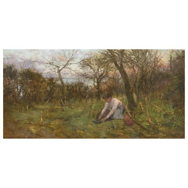 Artwork by Francesco Gioli, STOPOVER IN THE CLEARING, Made of Oil On Canvas