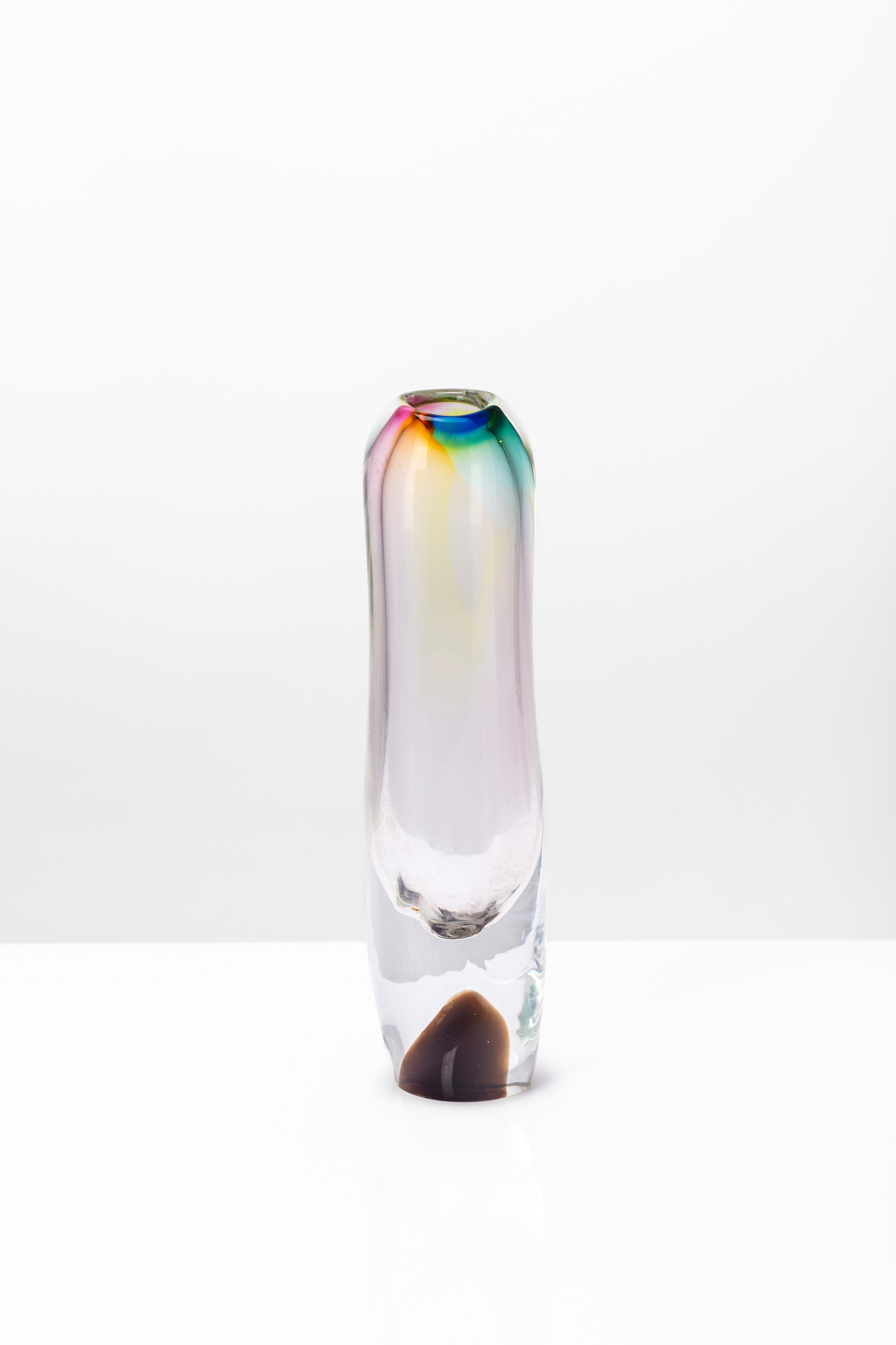 Artwork by Josef Rozinek, Sommerso vase, Made of Crystal