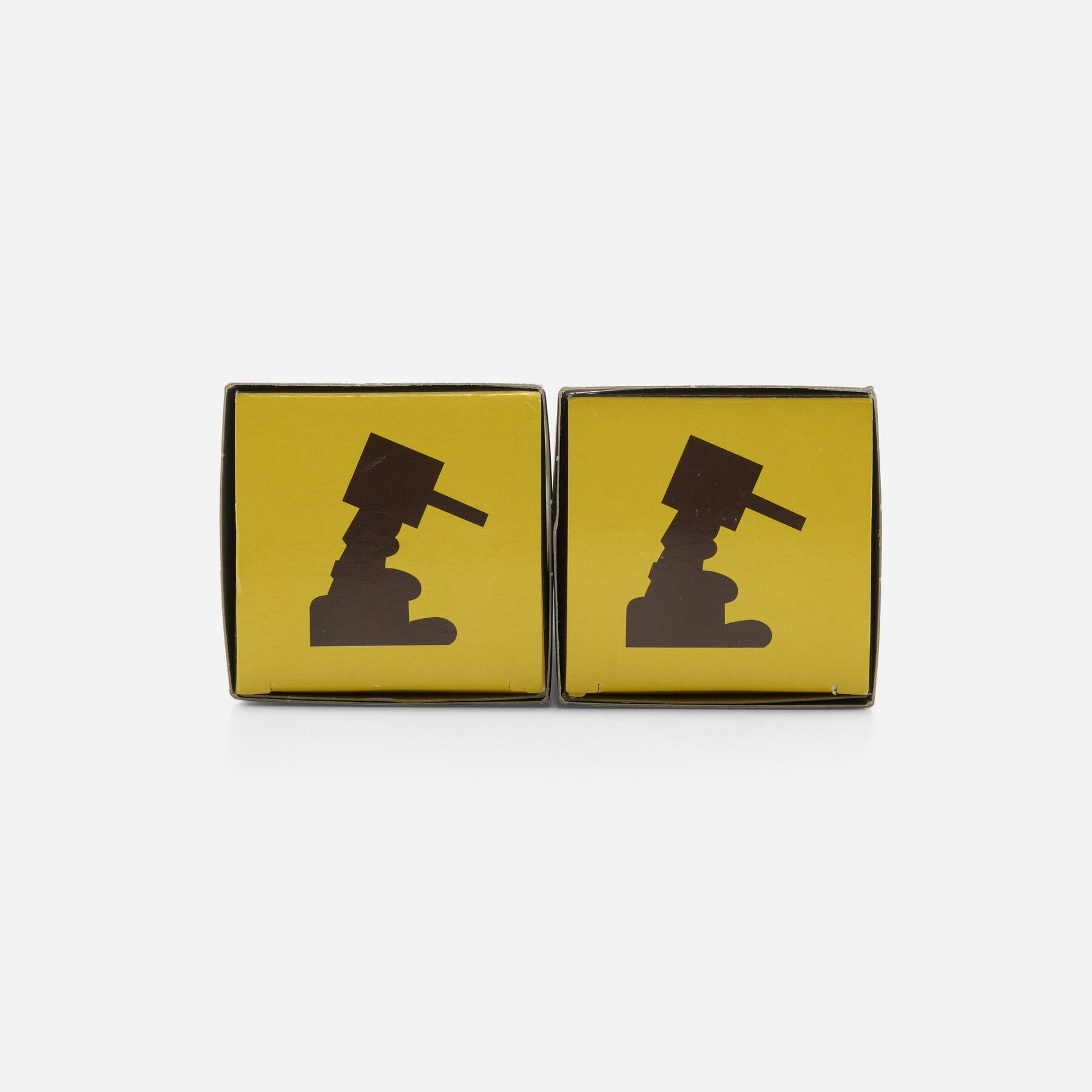 Artwork by Paul McCarthy, Nose Bar (two works, Made of Chocolate In Printed Packaging