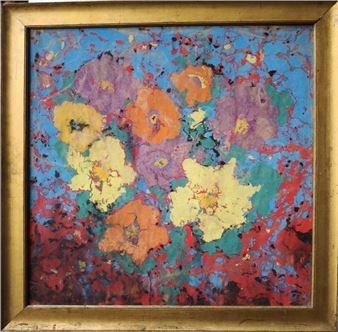 Yellow flowers - Andrée Seailles