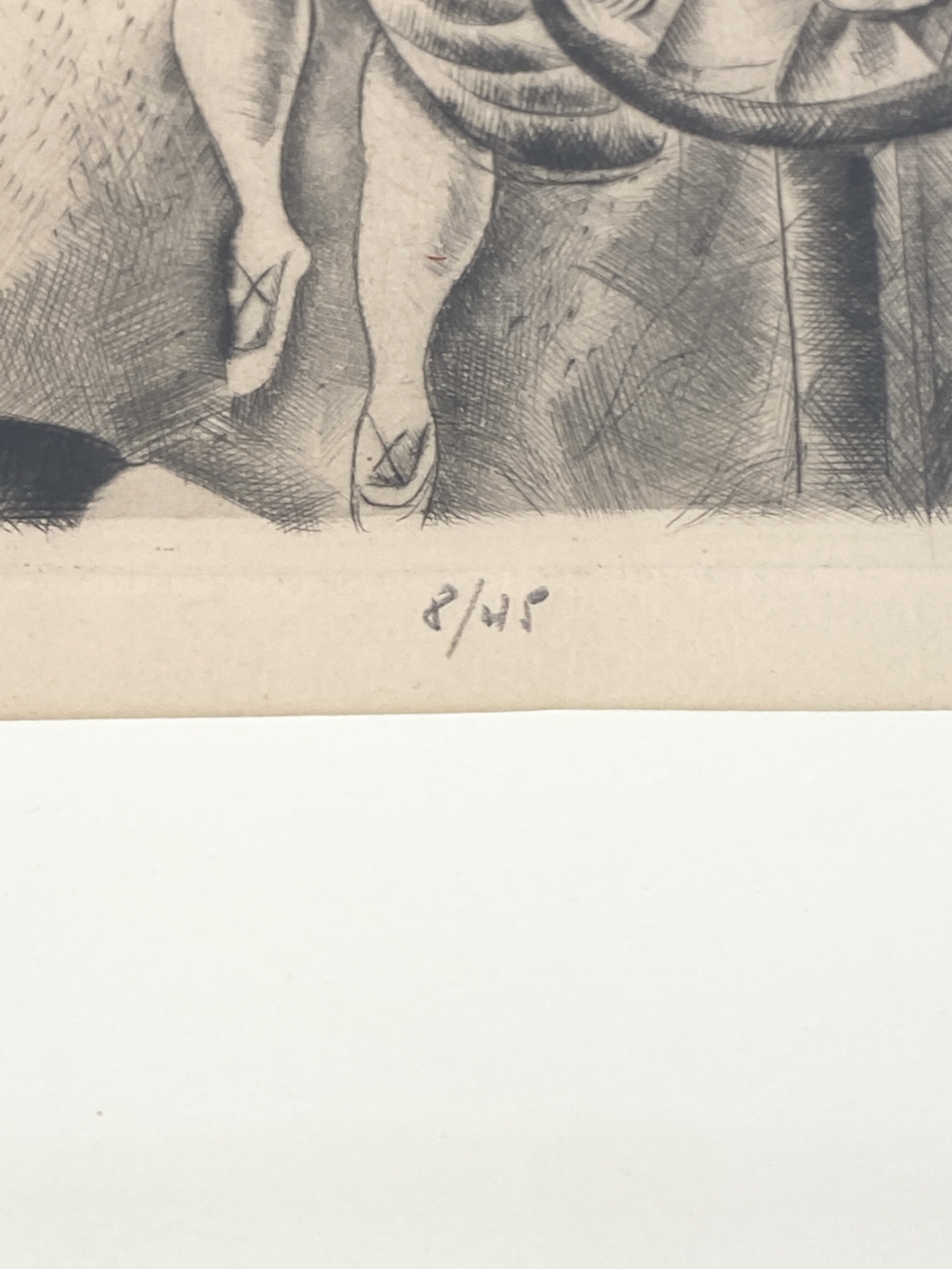 Artwork by Mily Possoz, La Baignade, Made of Etching