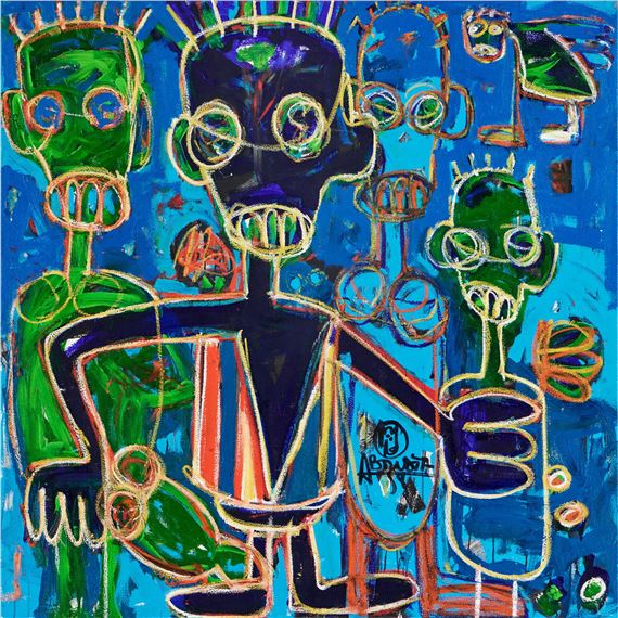 Untitled by Aboudia, Executed in 2018