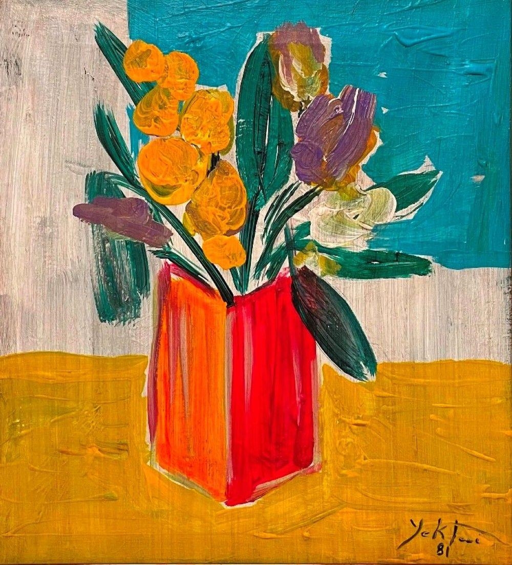 Artwork by Manoucher Yektai, Untitled, Made of Oil On Canvas