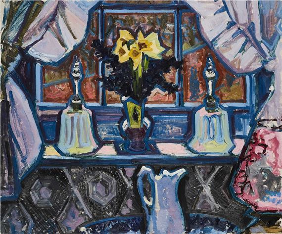 SUFFOLK FARMHOUSE WINDOW by Hugh Cronyn, 1955