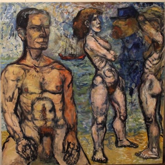 Abstract Nudes by Byron Randall, 1993