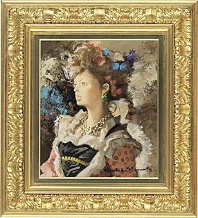 Artwork by Takehiko Miyanaga, Dawn, Made of oil on canvas