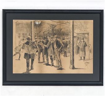 ANTIQUE ILLUSTRATION - C. W. Rohrhand