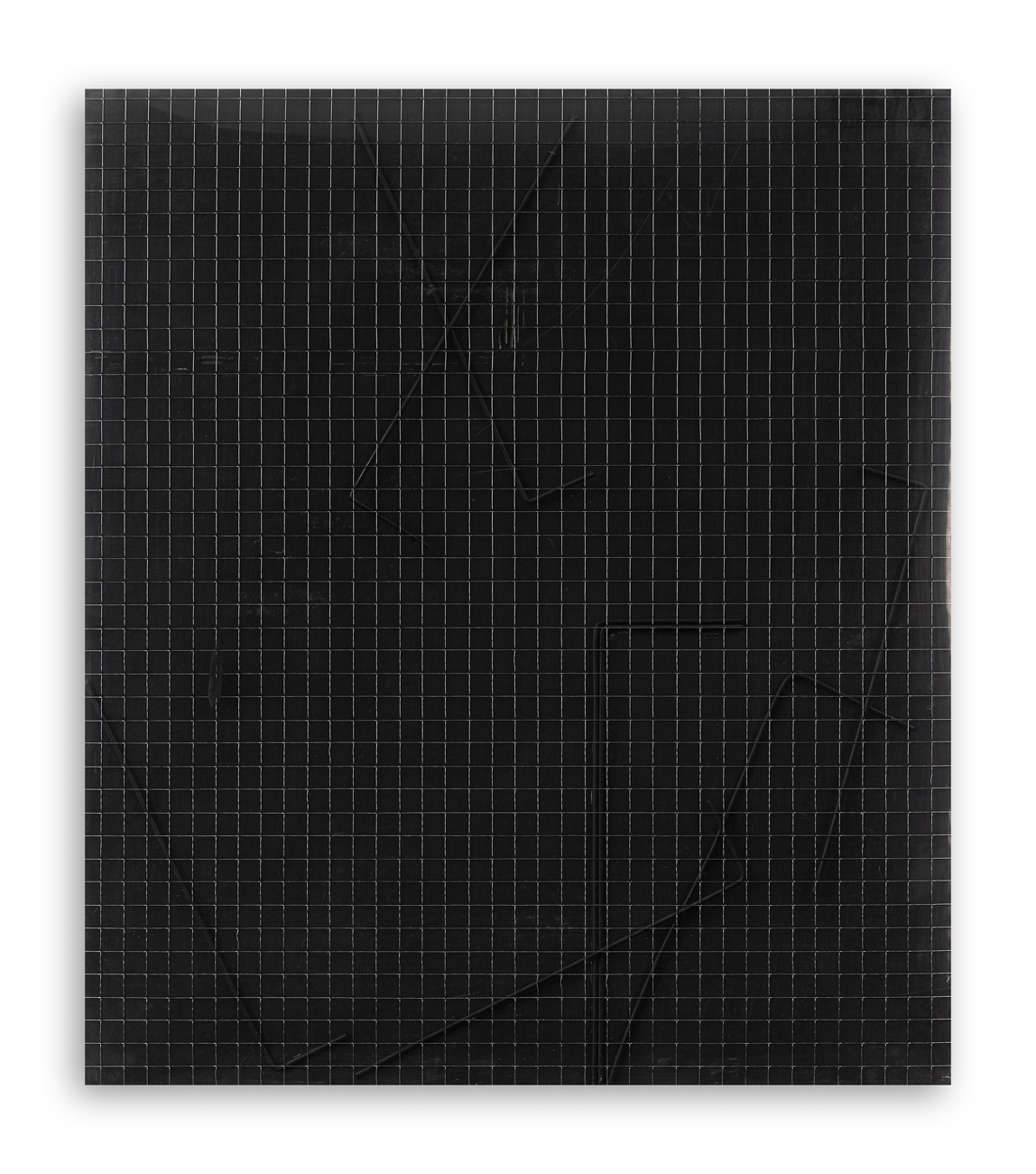 Artwork by Urano Palma, VisualitÃ  meccanica, Made of Plastica E Applicazioni Su Tavola