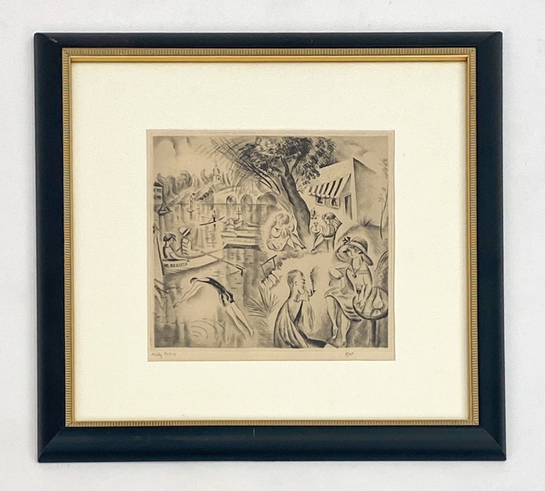 Artwork by Mily Possoz, La Baignade, Made of Etching