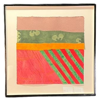 MIXED MEDIA SIGNED BY GLORIA GARFIENKLE - Gloria Garfinkel