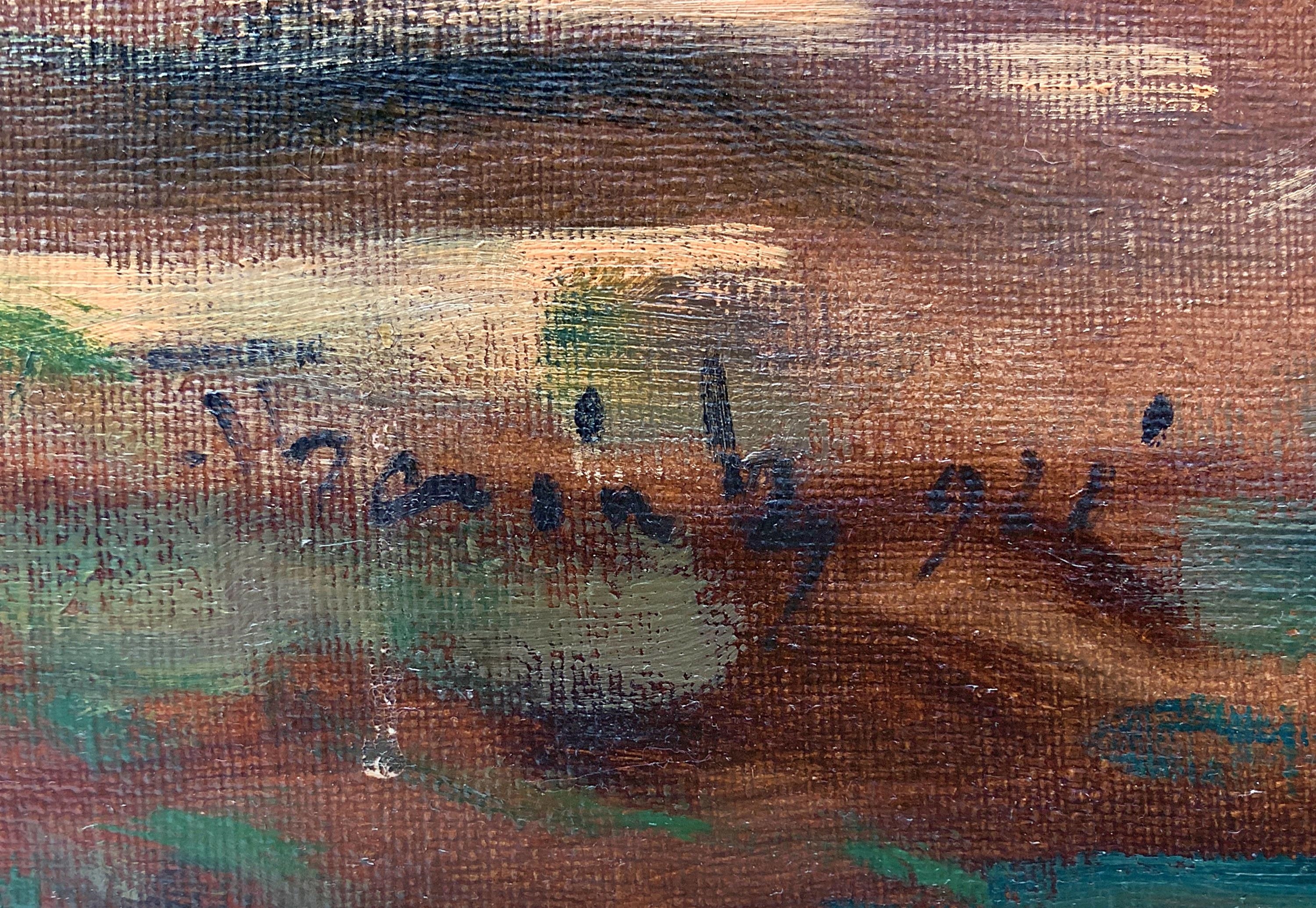 Artwork by Ferdinand Hanuš Hérink, V lese - XL Formát, Made of Olej Na Plátně