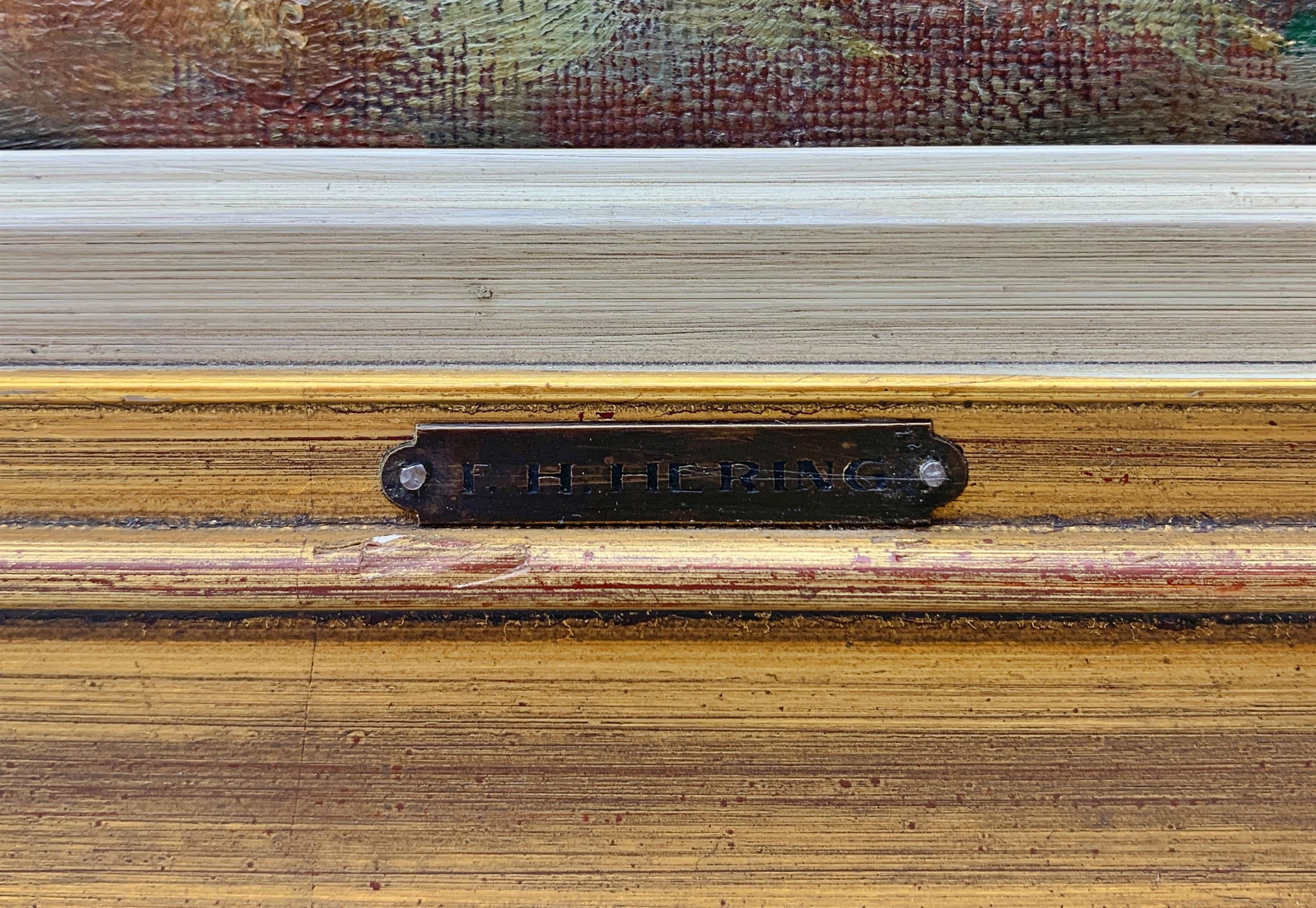 Artwork by Ferdinand Hanuš Hérink, V lese - XL Formát, Made of Olej Na Plátně