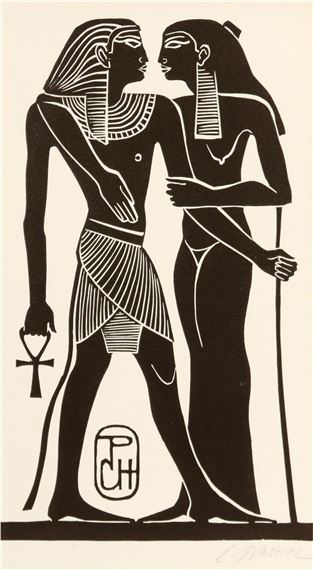 Ladislav Rusek | Egyptské postavy | MutualArt
