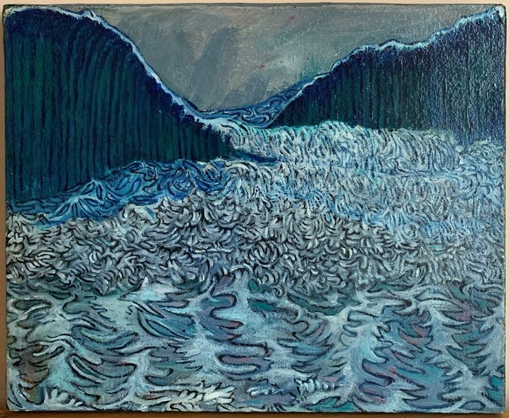 Renée Saint Hillier | The wave (87) | MutualArt