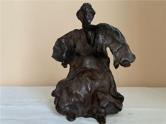 Josette Rispal | Seated figure | MutualArt