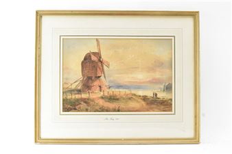 Windmill at Sundown - John Storey