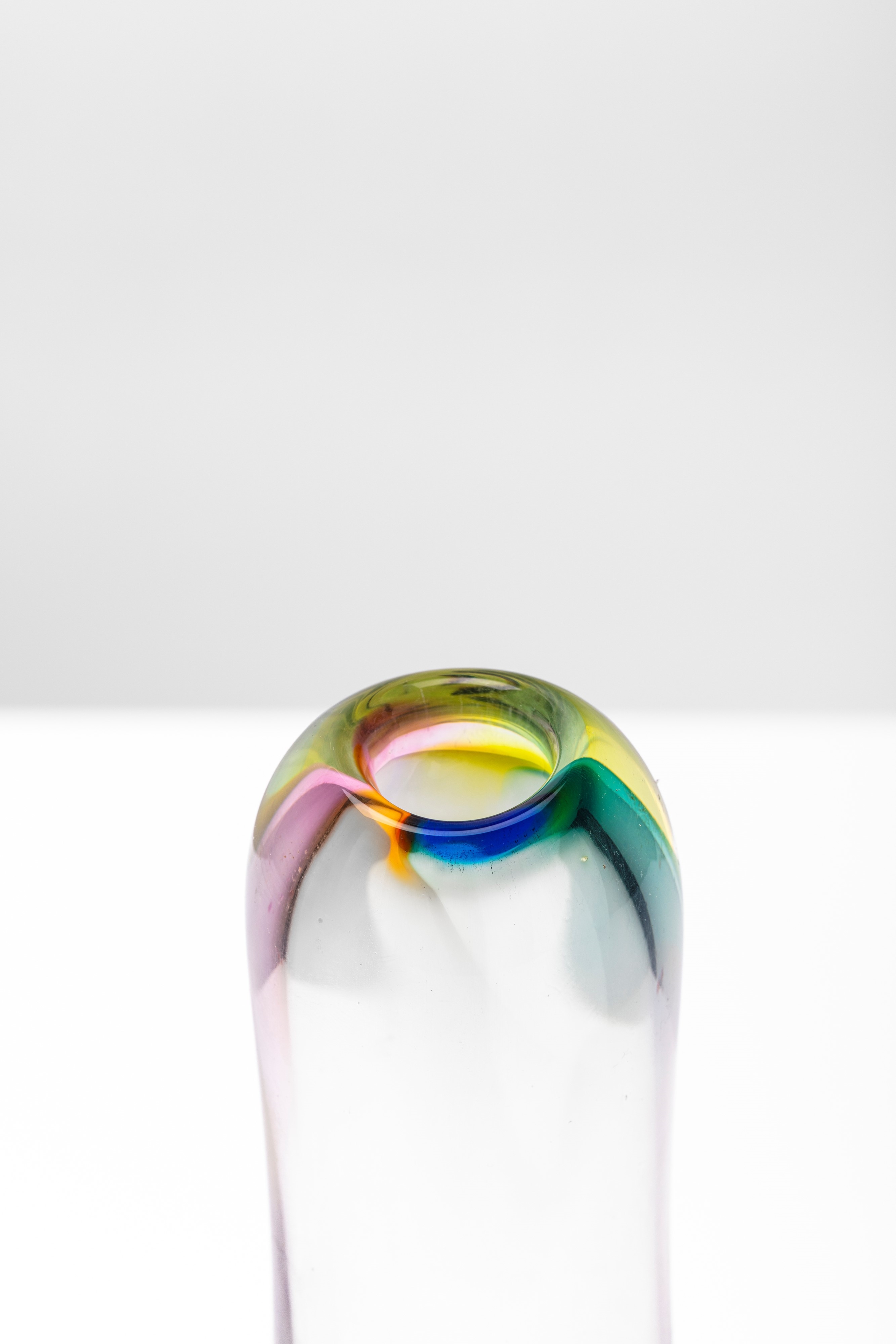 Artwork by Josef Rozinek, Sommerso vase, Made of Crystal