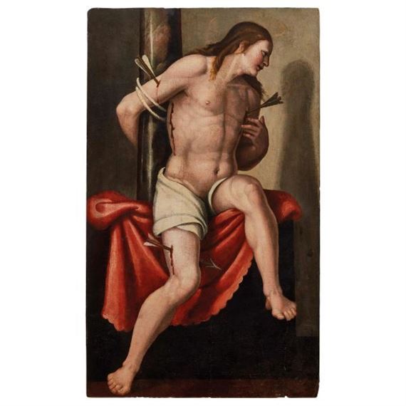 SAINT SEBASTIAN - Emilian School, 16th Century