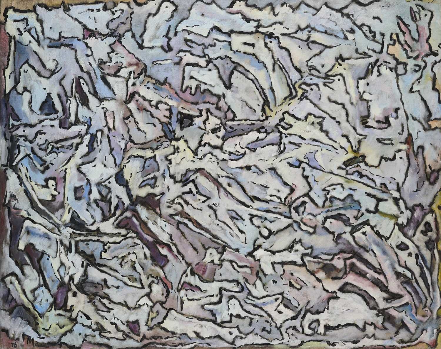 Artwork by Leslie Marr, TEEMING WITH LIFE, Made of Oil On Canvas