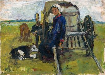 Shepherdess of the Frontier - Dong Xiwen