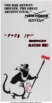 Great Artists Steal - Banksy Hates Me