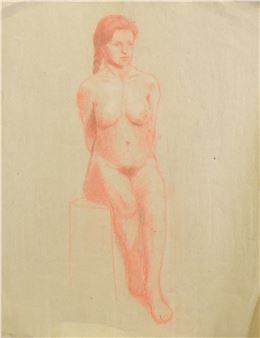 17 Studien, vorwiegend Akte - Eva Wimmer