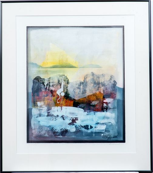 Blick hinaus by Ernst Peter Rade, 1990