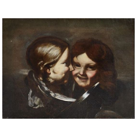 A PAIR OF CHERUBS by Giovanni Antonio Galli, 18th century
