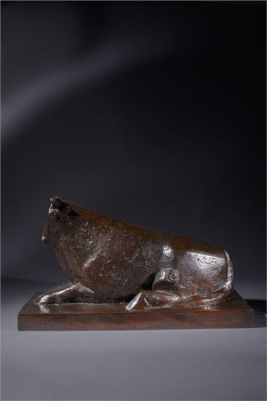 Reclining ox - Joseph Csaky