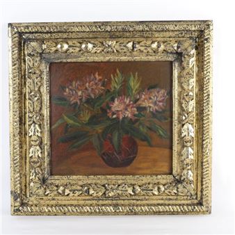 Vase in Bloom - N. Goncharova