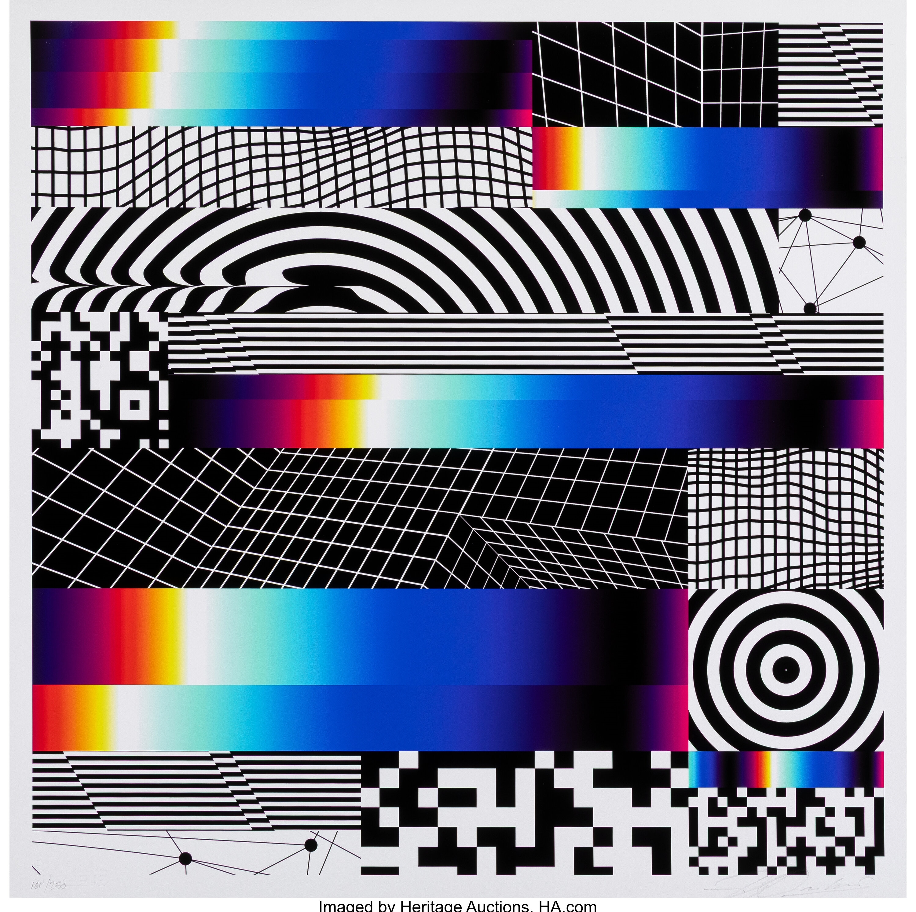 Felipe Pantone | Chromadynamica 21 (2020) | MutualArt