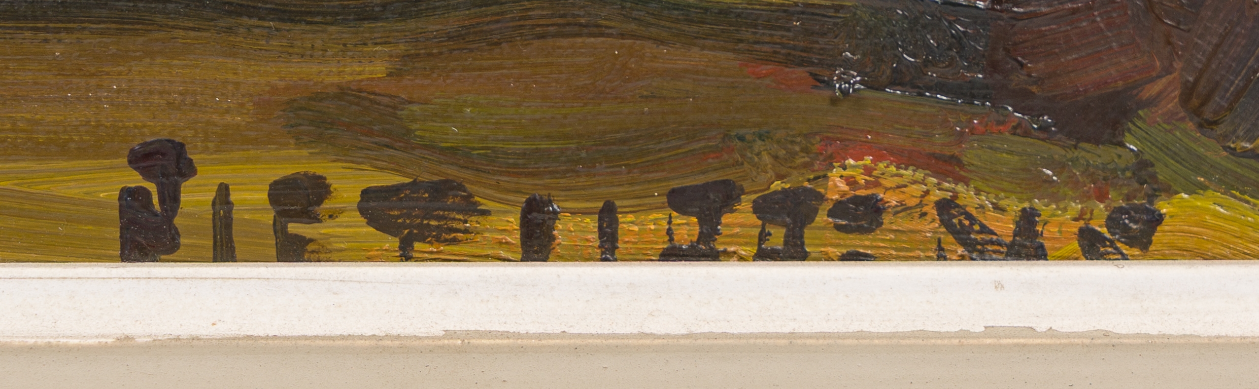 Artwork by Piet Lippens, Untitled, Made of Oil On Canvas