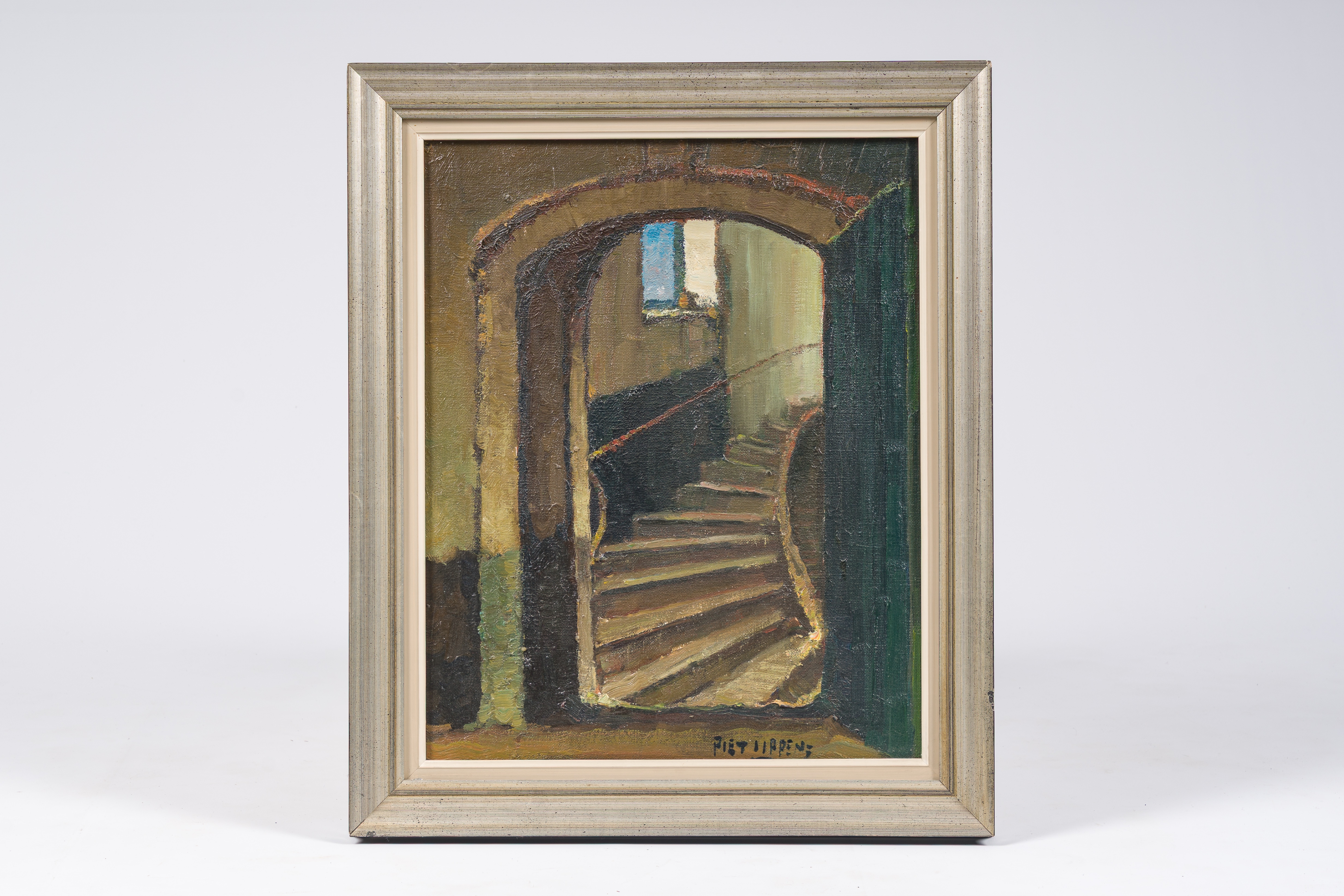 Artwork by Piet Lippens, Untitled, Made of Oil On Canvas