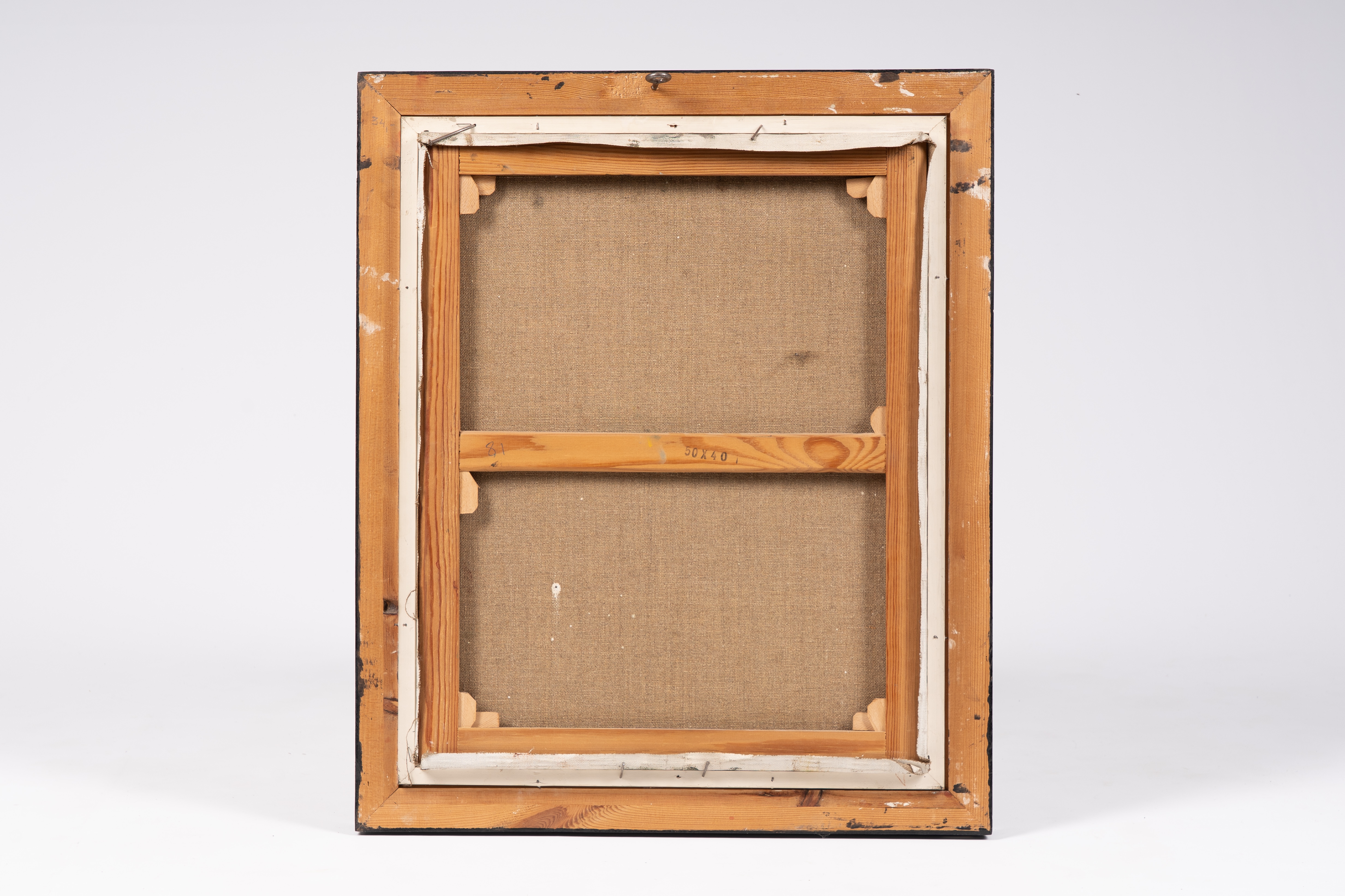 Artwork by Piet Lippens, Untitled, Made of Oil On Canvas