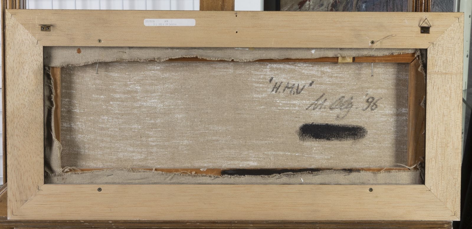 Artwork by Uwe Oldenburg, Hoffnung für Glück, Made of oil on canvas