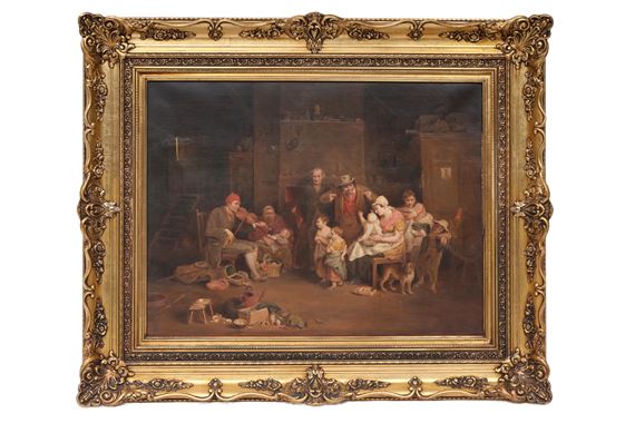 David Wilkie | The Blind Fiddler (20) | MutualArt