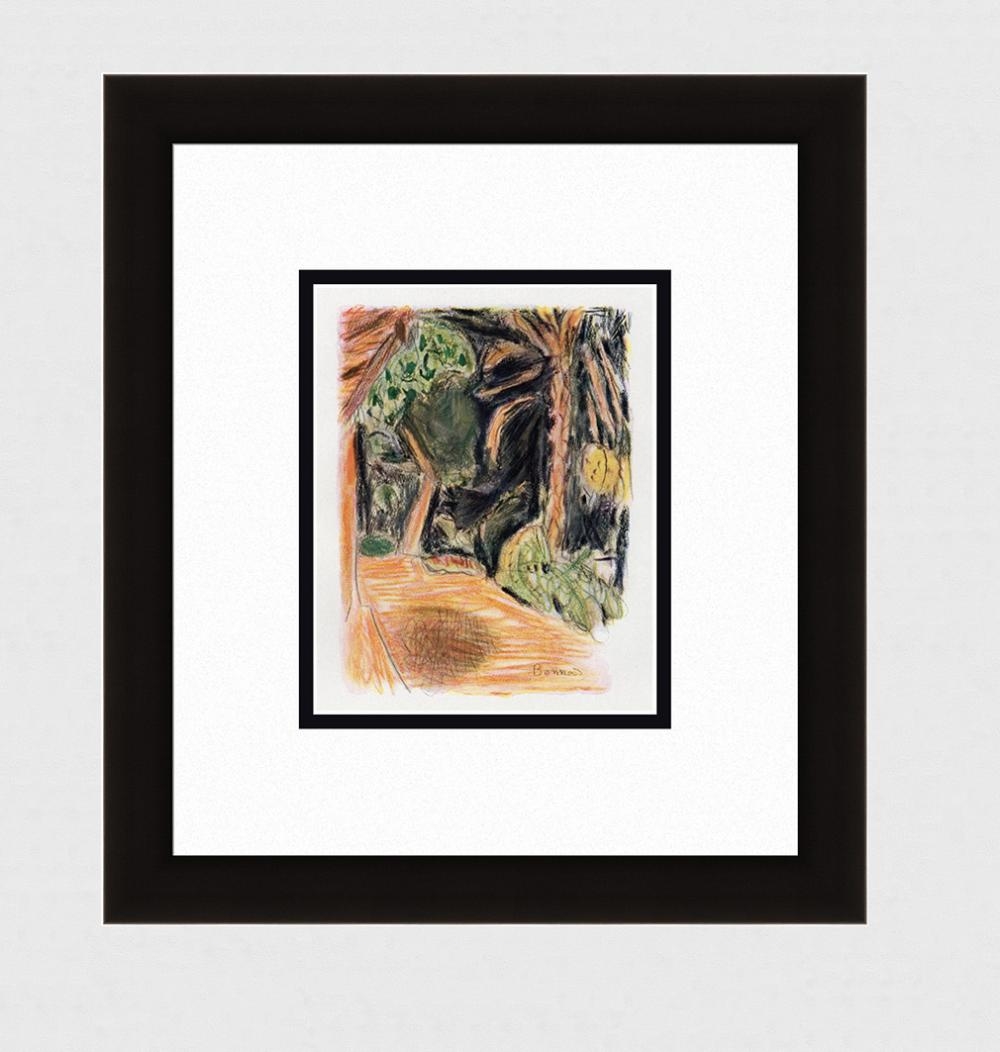 Artwork by Pierre Bonnard, La chemin secret (The Secret Path, Made of Color Heliogravure After The Original Oil On Canvas