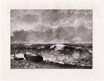 The Wave - Gustave Courbet