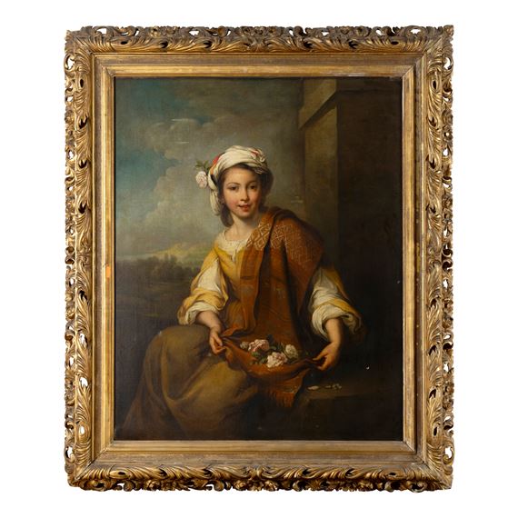 THE FLOWER GIRL - William Owen