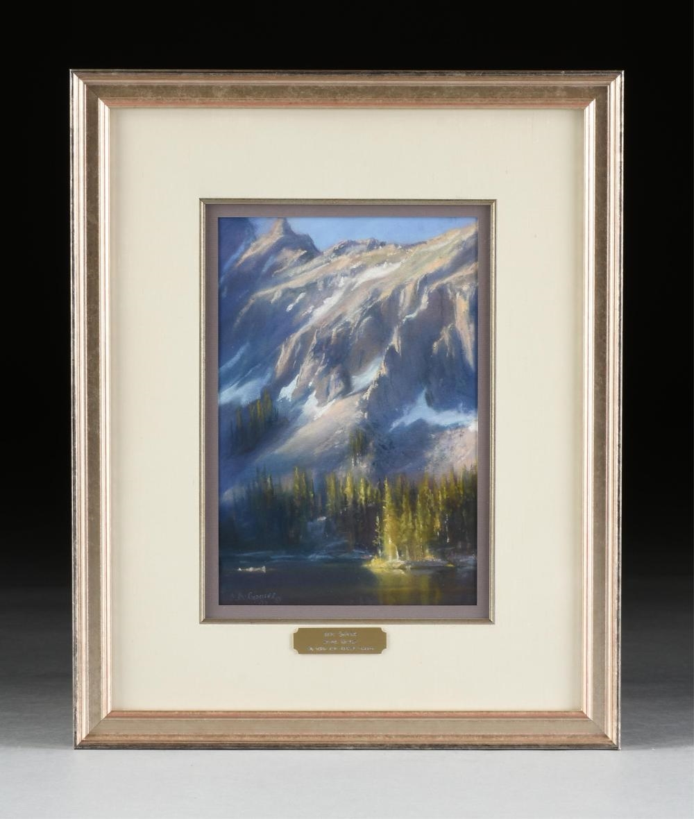 Artwork by Bruce A. Gomez, June Sunrise, Made of Pastel On Paper