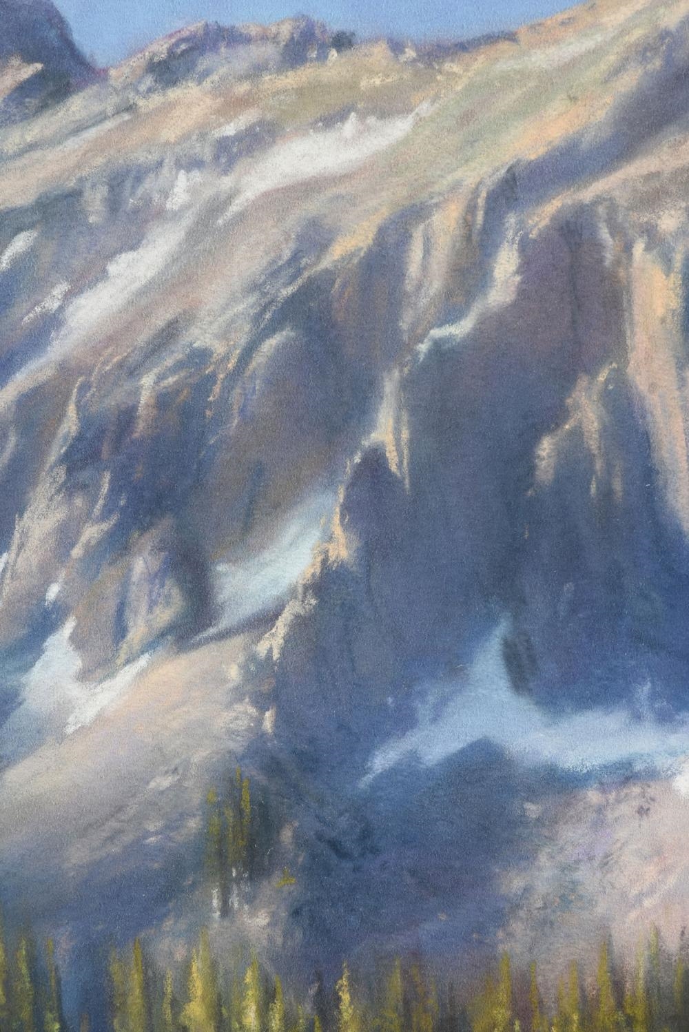 Artwork by Bruce A. Gomez, June Sunrise, Made of Pastel On Paper