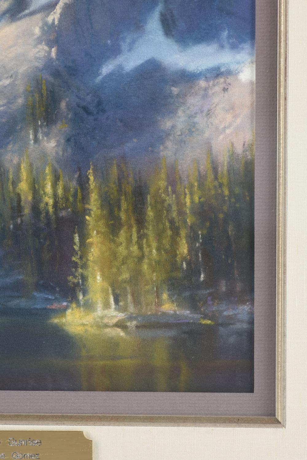 Artwork by Bruce A. Gomez, June Sunrise, Made of Pastel On Paper