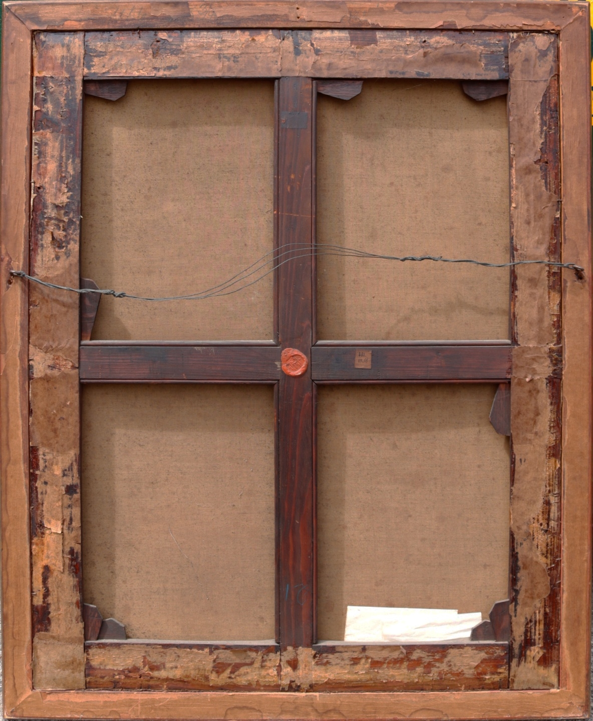 Artwork by Continental School, 19th Century, Paul and Virginia, Made of Oil On Canvas