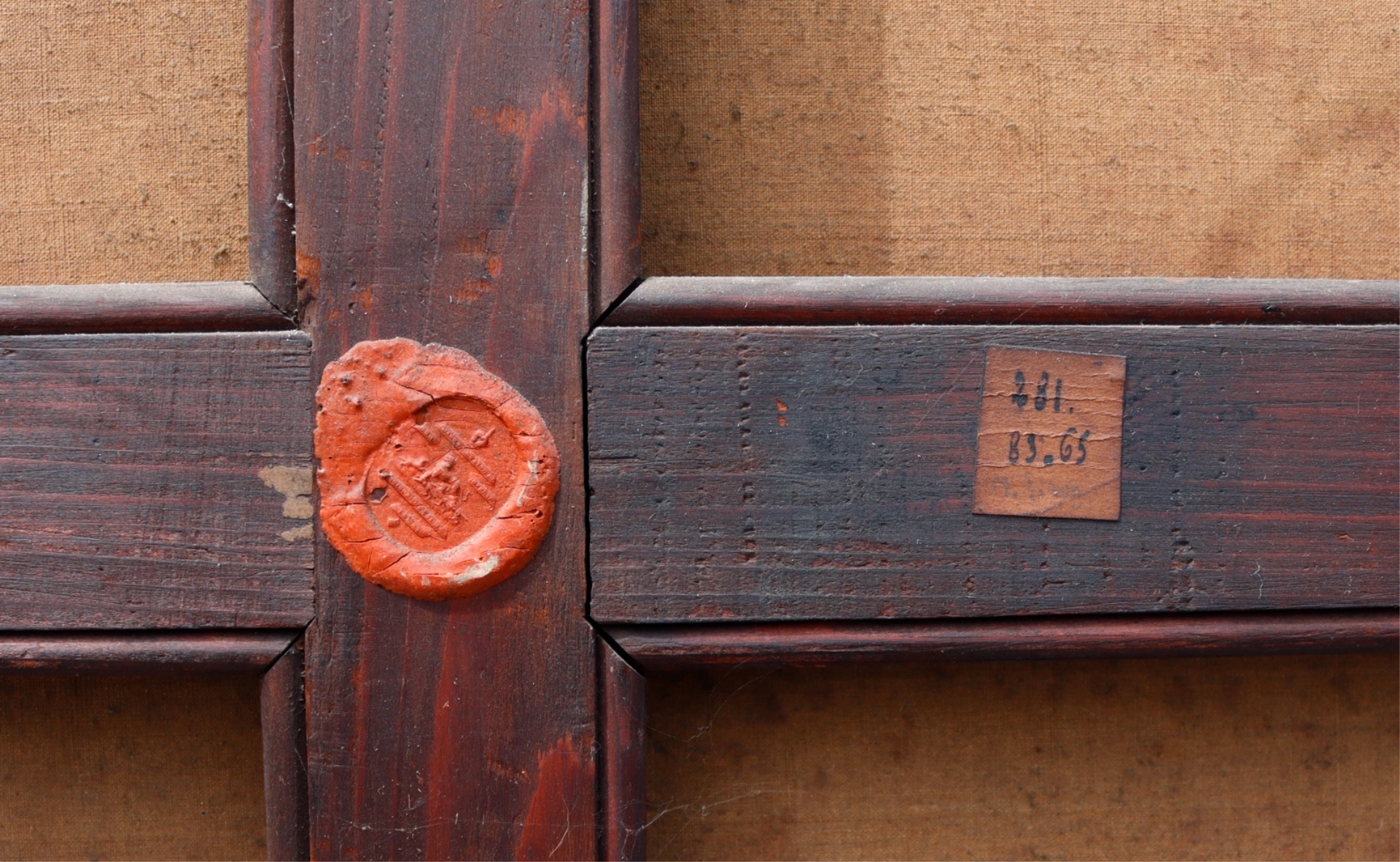 Artwork by Continental School, 19th Century, Paul and Virginia, Made of Oil On Canvas