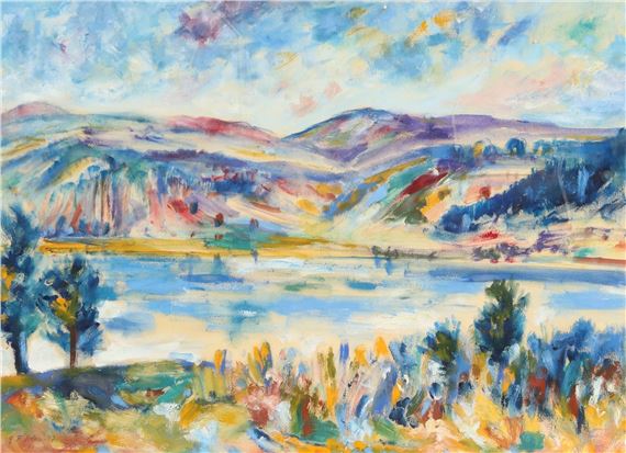 Labe u Žernosek by Josef Fafek Solan, 1977