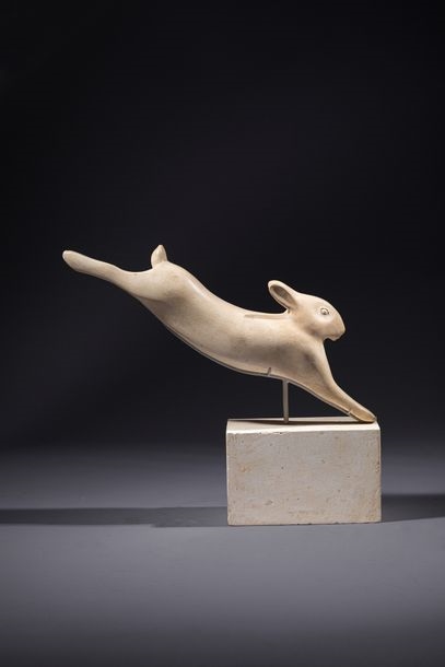 François Pompon | Running rabbit | MutualArt