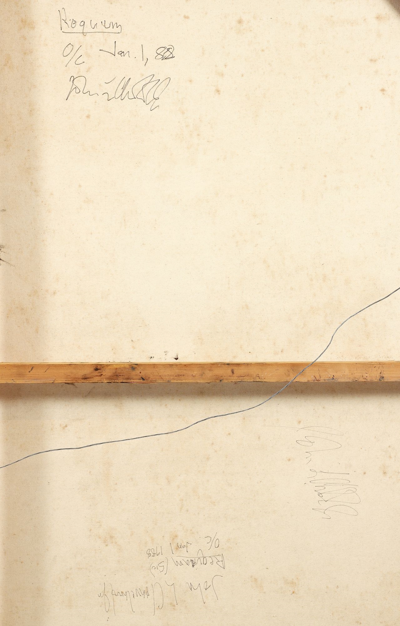 Artwork by John L. Cleaveland, Jr., Requiem, Made of Oil On Canvas